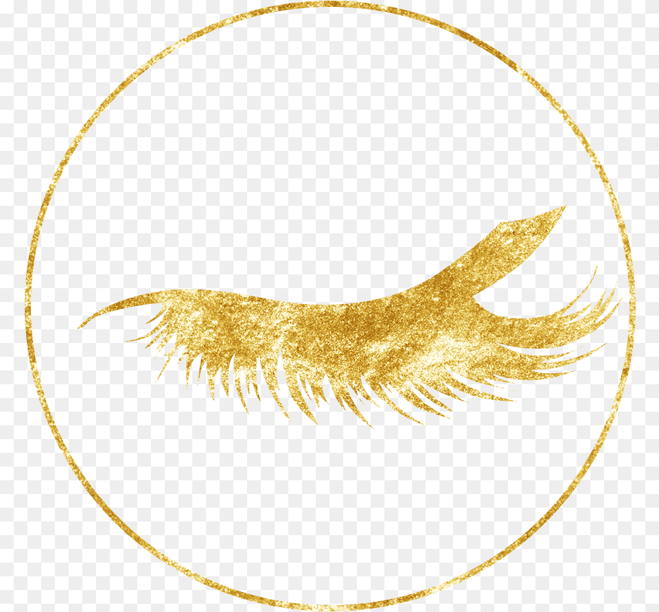 Eyelash Icon Gold, Symbol, Logo Free Png Download