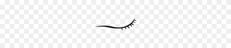 Eyelashes Icons Noun Project, Gray Free Transparent Png