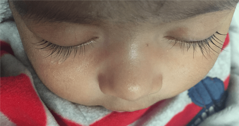 Eyelashes Of A 2 Month Old Baby Boy Close Up Png Image