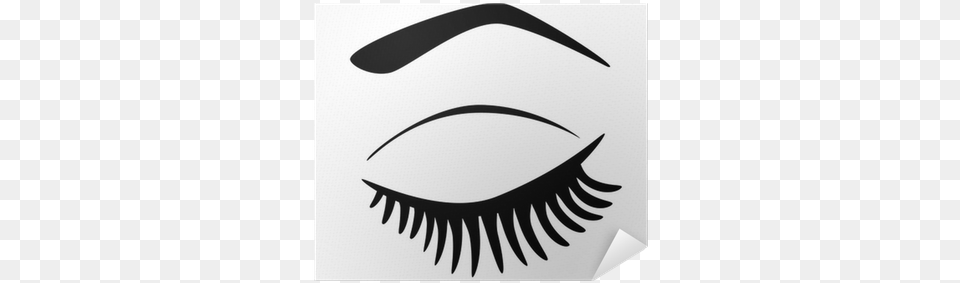 Eyelashes Svg Transparent, Stencil Free Png