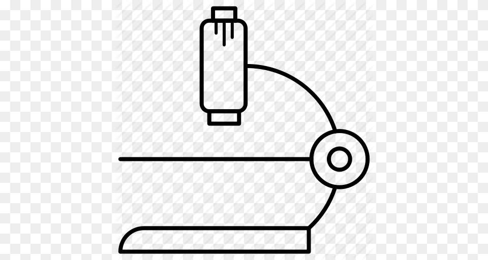 Eyepiece Laboratory Magnifier Microscope Science Icon Png