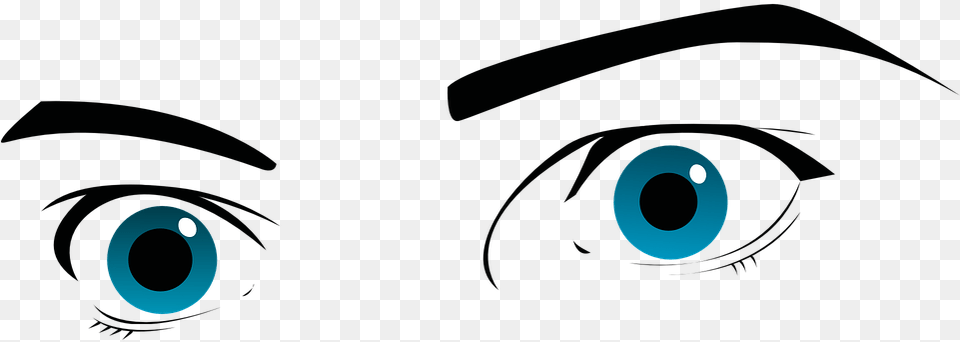 Eyes Blue Eyes Eyebrows Brows Seeing Obser Ojos Reales En, Contact Lens Free Transparent Png