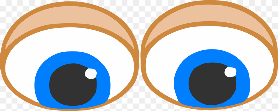 Eyes Clipart, Disk Png Image