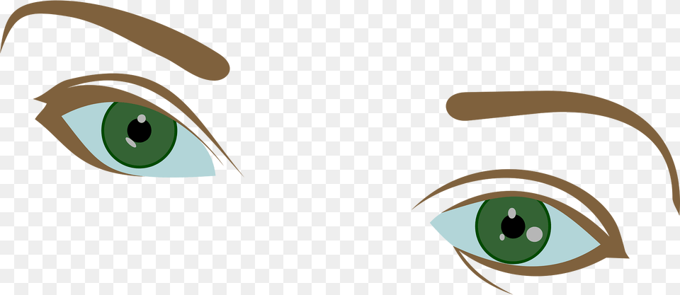 Eyes Clipart, Green, Head, Person, Art Png Image