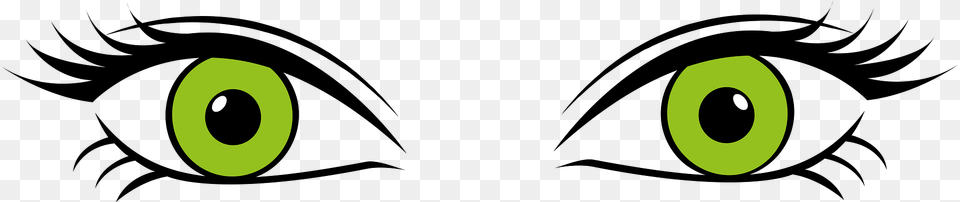 Eyes Clipart, Green, Art, Graphics Png Image