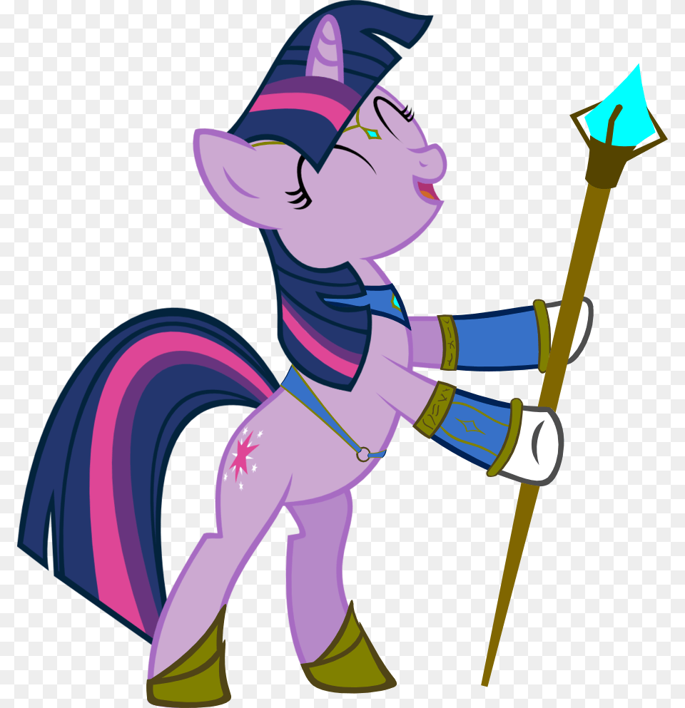 Eyes Closed Female Magic Staff Mare Pony Friendship Is Magic Twilight Sparkle, People, Person, Baby, Face Png Image