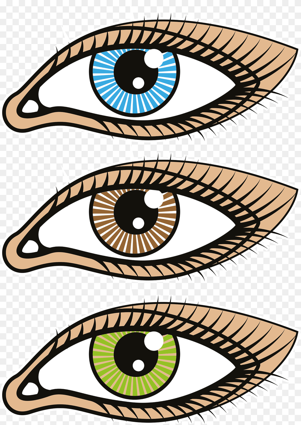 Eyes Color Clipart, Art, Pattern, Bow, Weapon Png Image