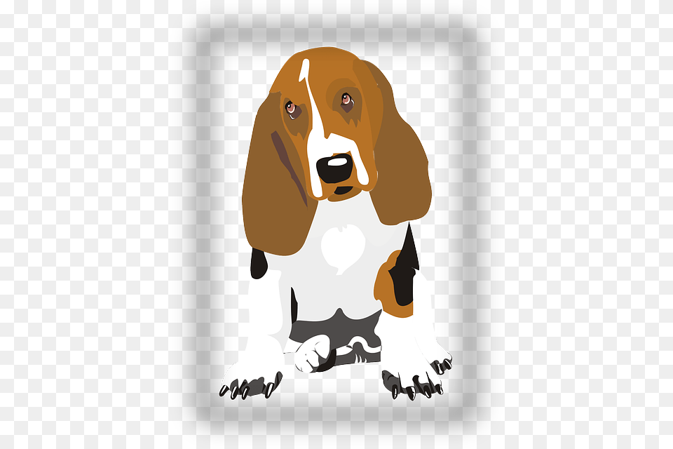 Eyes Dog Beagle Sitting Pet Long Ears Droopy Posterazzi Dog In Color 1 Poster Print, Animal, Canine, Hound, Mammal Free Transparent Png
