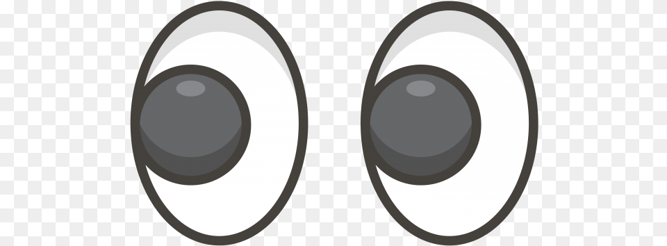 Eyes Emoji Full Size Pngkit Circle, Lighting, Electronics, Disk, Speaker Png Image