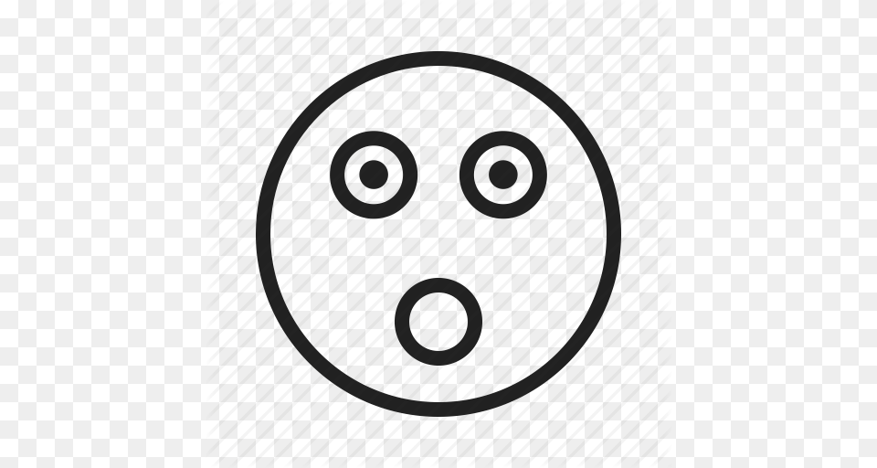 Eyes Face Panic Shock Shocked Surprise Surprised Icon, Machine, Spoke, Gate, Wheel Free Transparent Png