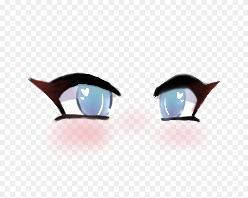 Eyes Gachalife Blueeyes Blush Freetouse Freetoedit Ojos De Gacha Life, Vr Headset Free Png Download