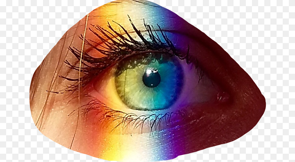Eyes Rainboweyes Eye Shadow, Person, Accessories Free Png
