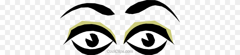 Eyes Royalty Vector Clip Art Illustration, Head, Person, Face, Logo Free Transparent Png