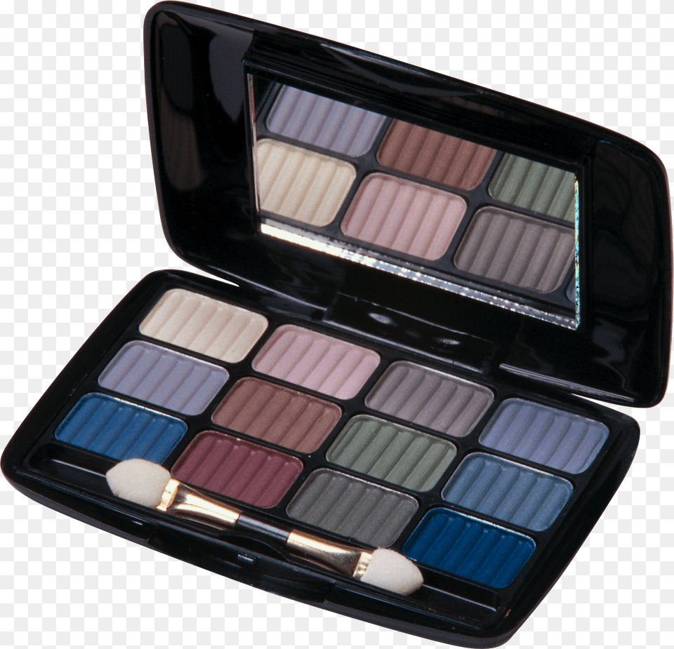 Eyeshadow, Paint Container, Brush, Device, Palette Png Image