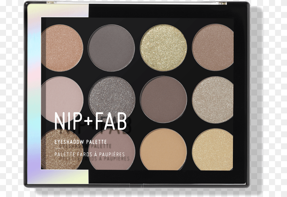 Eyeshadow Palette Gentle Glam Nip Fab Jewelled Palette, Paint Container, Computer, Electronics, Tablet Computer Png