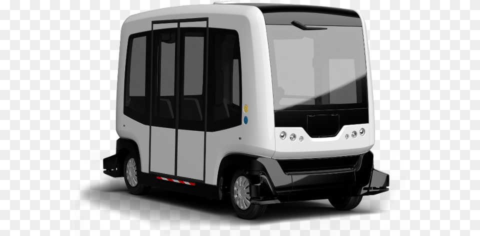 Ez 10 Autonomous Electric Bus Futuristic Cars Self Easymile, Minibus, Transportation, Van, Vehicle Free Png