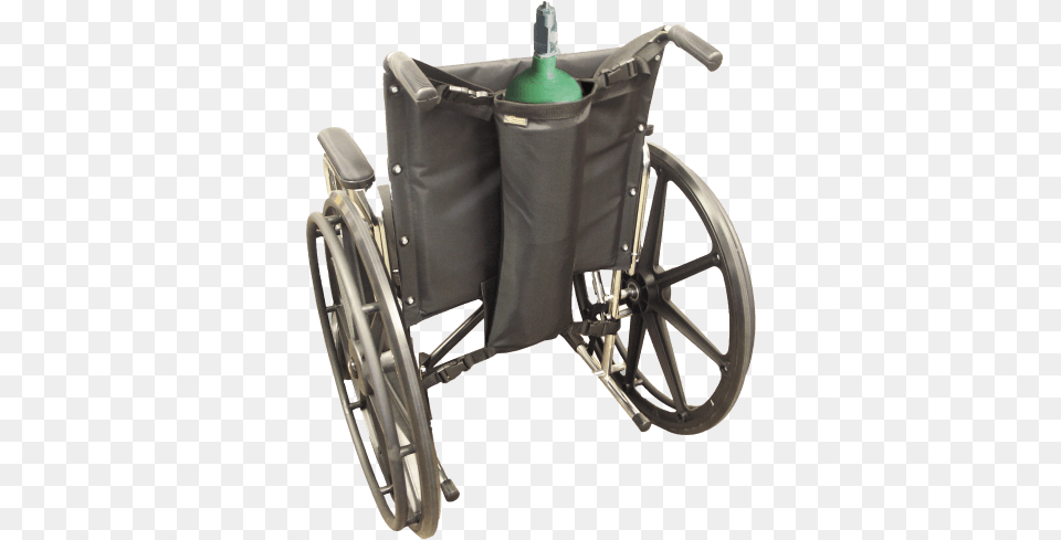 Ez Accessories Wheelchair Oxygen Carrier Wheelchair Single Oxygen Bag Holder By Ez Access, Chair, Furniture, Bicycle, Transportation Free Png Download