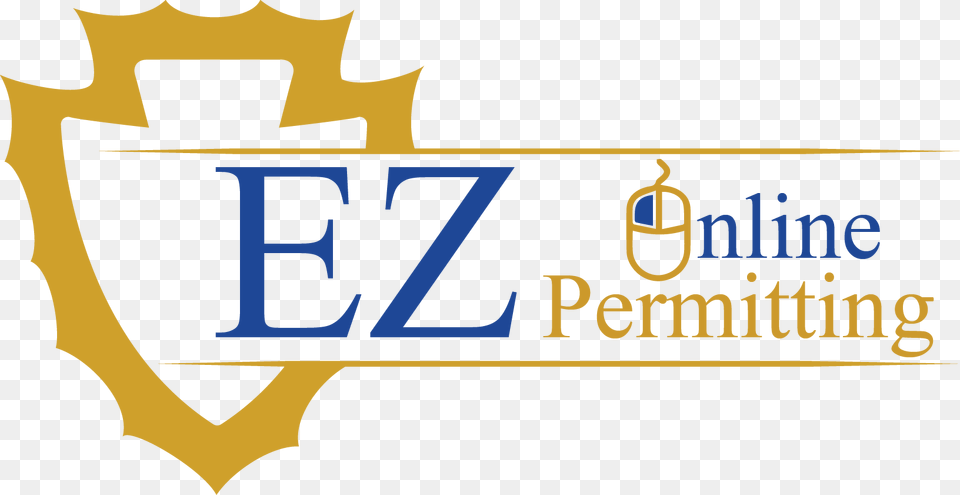 Ez Online Permitting And Electronic Plan Reviews, Logo, Text, Symbol Free Png