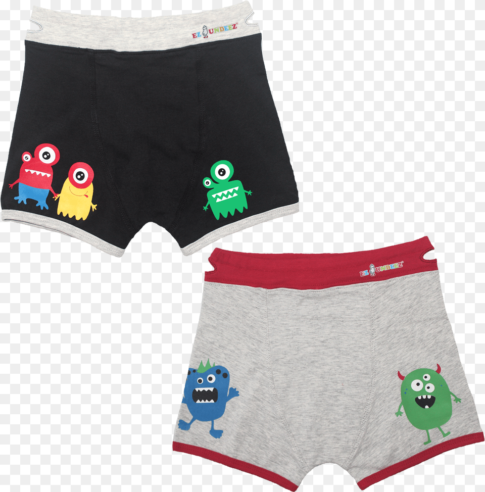 Ez Undeez Monster Boys Boxers Underwear Ez Undeez 23 2, Clothing, Shorts, Baby, Person Free Png Download