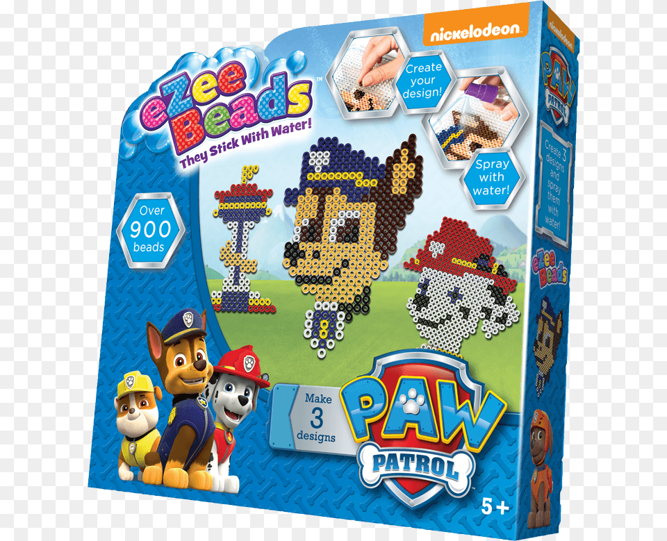 Ezee Beads Paw Patrol Perler Bead Patterns Paw Patrol, Toy, Person, Face, Head Free Transparent Png