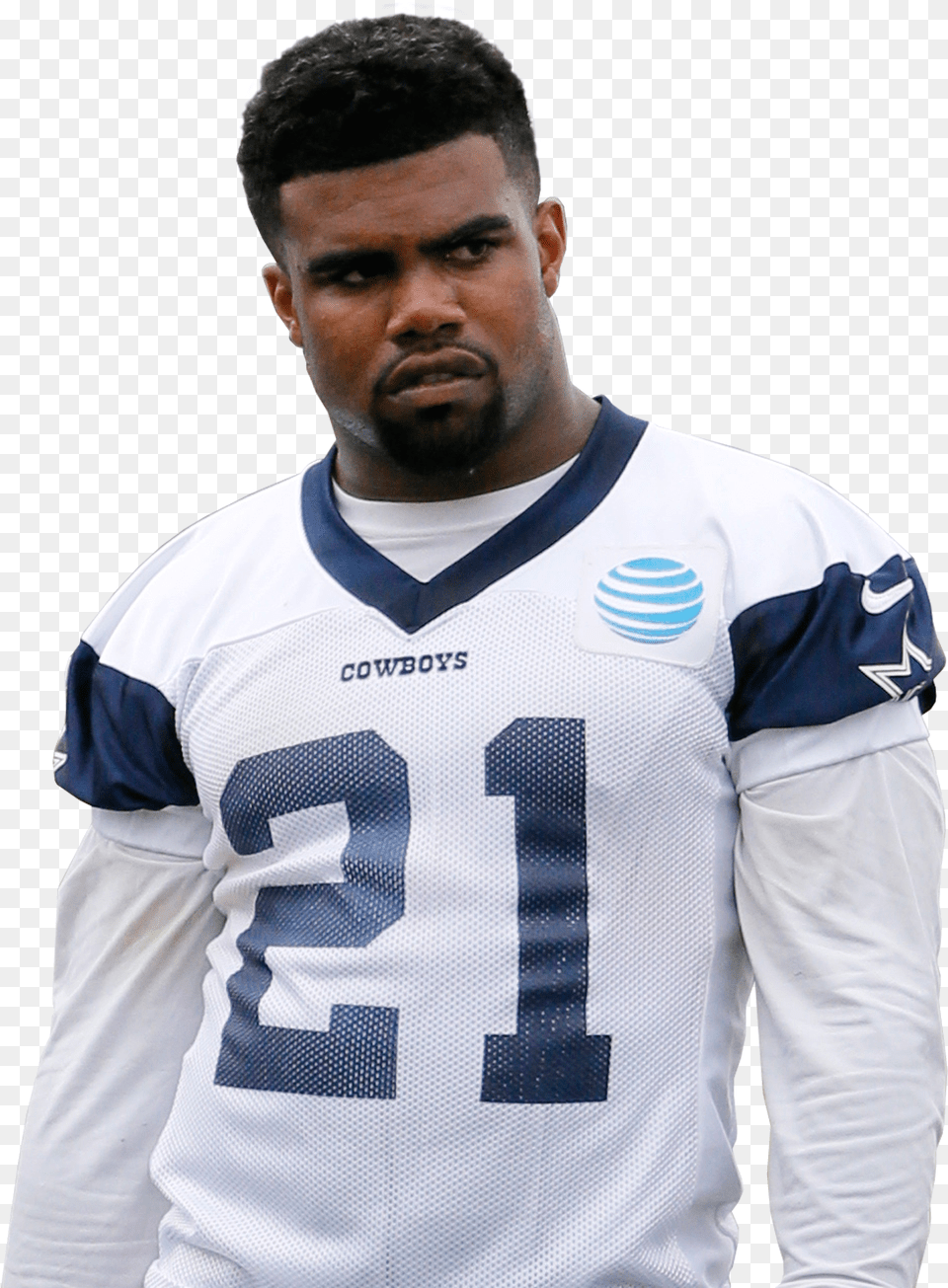 Ezekiel Elliott, Adult, Shirt, Person, Man Free Png Download