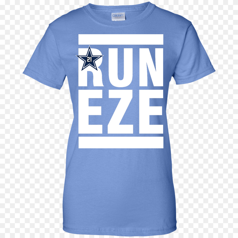 Ezekiel Elliott Run Eze Shirt Hoodie Tank, Clothing, T-shirt Free Png Download