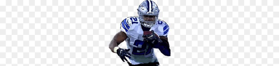 Ezekiel Elliott Sample Player, Sport, American Football, Football, Football Helmet Png Image