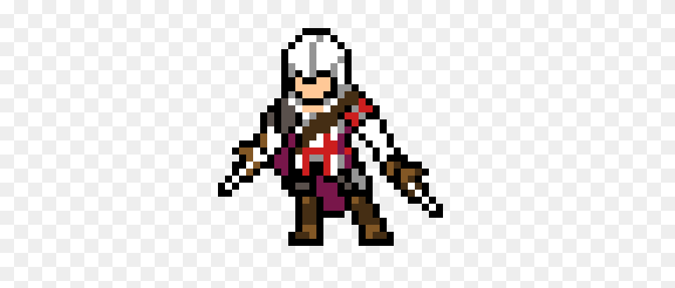 Ezio From Assassins Creed Ii Pixel Art Maker Png