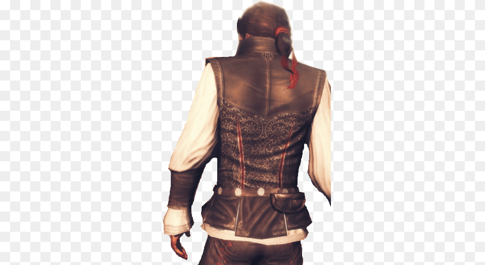Ezio Is Love Ezio Is Life Breastplate, Clothing, Vest, Adult, Male Png Image