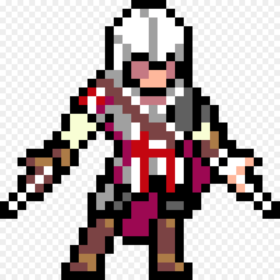 Ezio Pixel Art Png