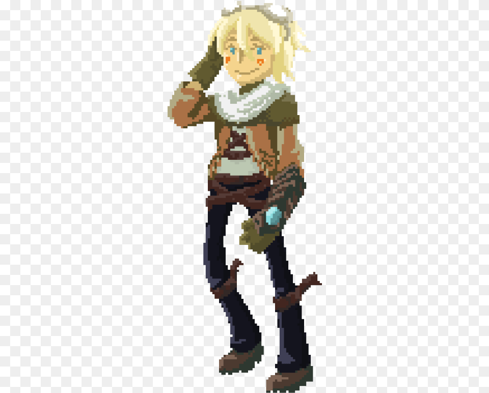Ezreal Sprite Art Ezreal Sprite, Clothing, Pants, Baby, Person Free Png Download