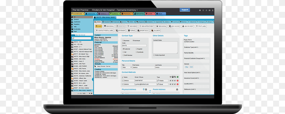Ezyvet Veterinary Software Veterinary Practice Management Software, Computer, Electronics, Pc, File Png Image