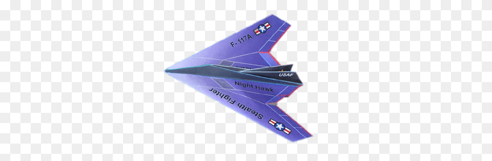 F 117a Night Hawk Paper Plane, Text Png