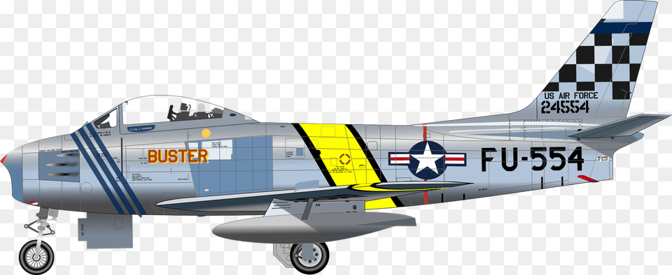 F 86f Fighter Clip Arts F 86 Beauteous Butch, Aircraft, Airplane, Jet, Transportation Free Png Download