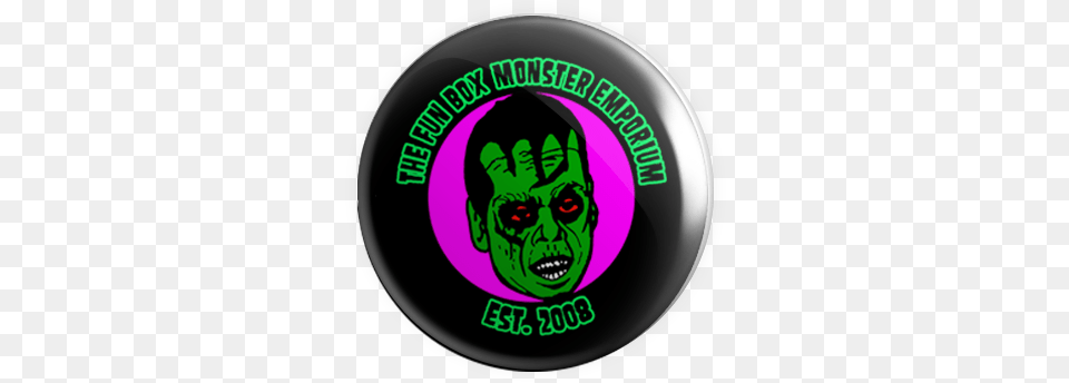 F B M E Ghoul 1 25quot Pin Badge, Symbol, Logo, Head, Face Free Transparent Png