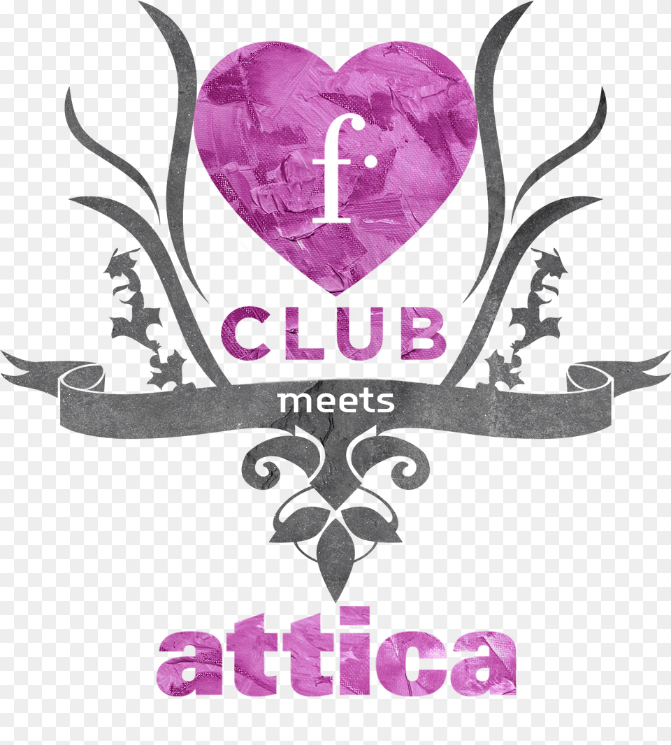 F Club X Attica Sg Attica Singapore, Purple, Advertisement, Poster Free Png