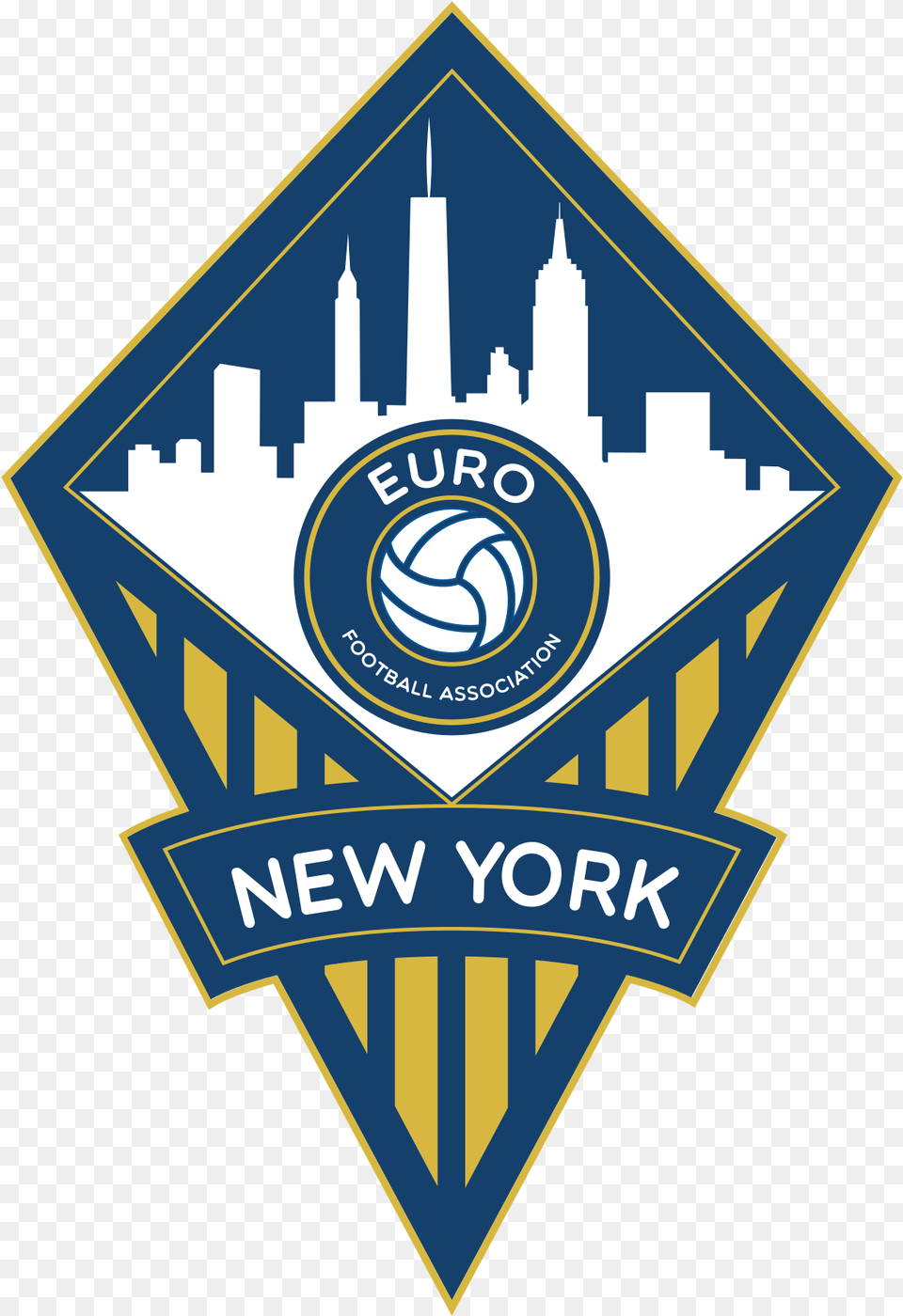 F Fa Euro New York Logo, Badge, Symbol, Scoreboard, Emblem Png Image