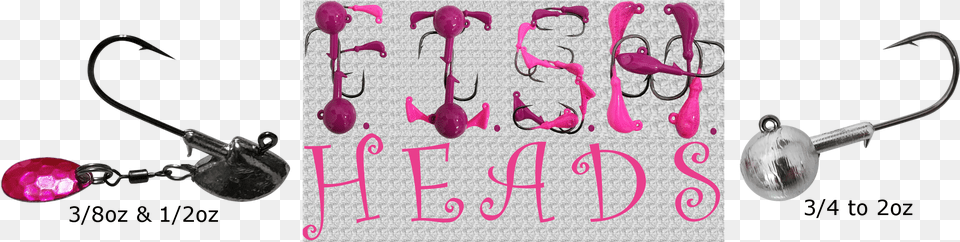 F I S H Heads Graphic Design, Accessories, Earring, Jewelry, Electronics Free Png Download