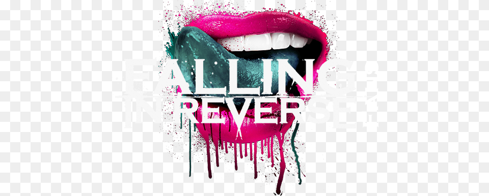 F Ing In Reverse Fans Falling In Reverse Logo, Advertisement, Poster, Purple, Body Part Png