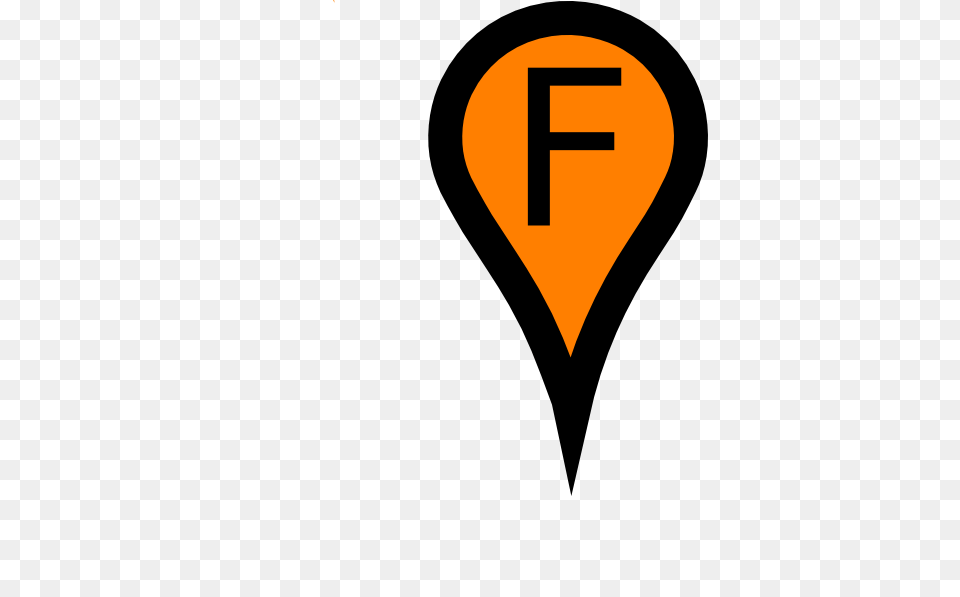 F Naranja Clip Art, Logo Free Png