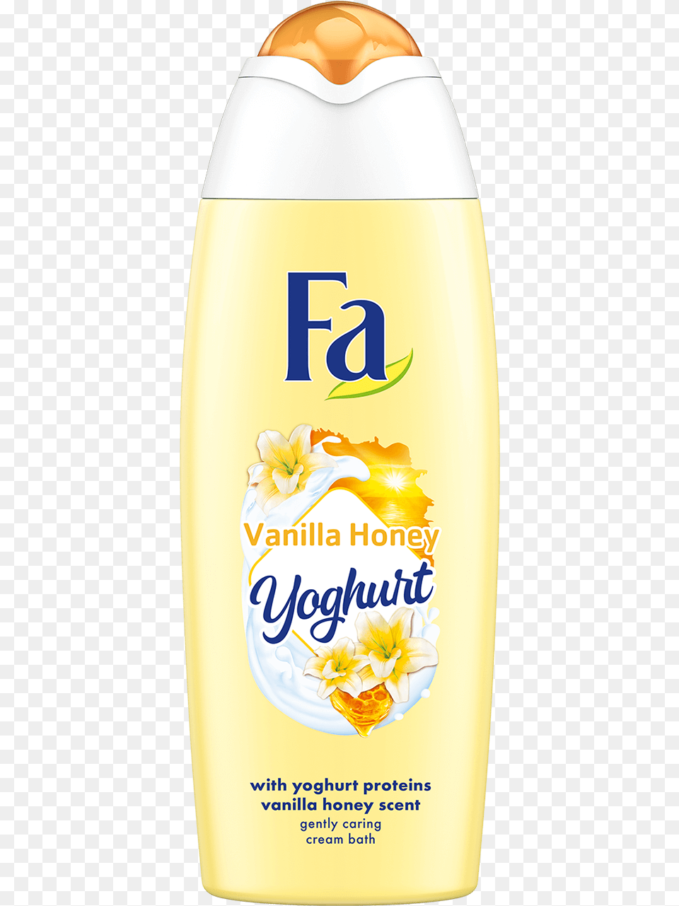 Fa Com Cream Bath Yoghurt Vanilla Honey Acai Berry, Bottle, Cosmetics, Can, Tin Free Png Download