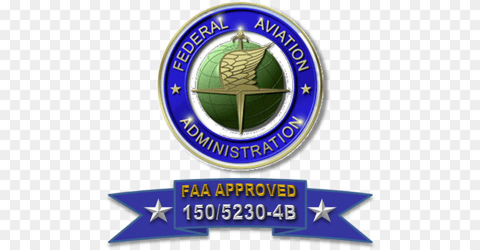 Faa Approval Federal Aviation Administration, Badge, Logo, Symbol Png