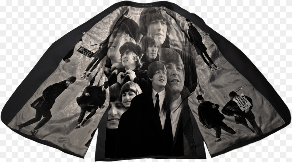 Fab Four Monochrome, Person, People, Adult, Man Png Image