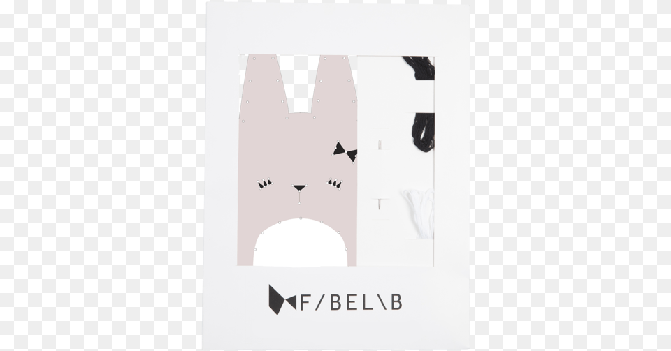 Fabelab Animal Embroidery Kit Poster, Bag Png