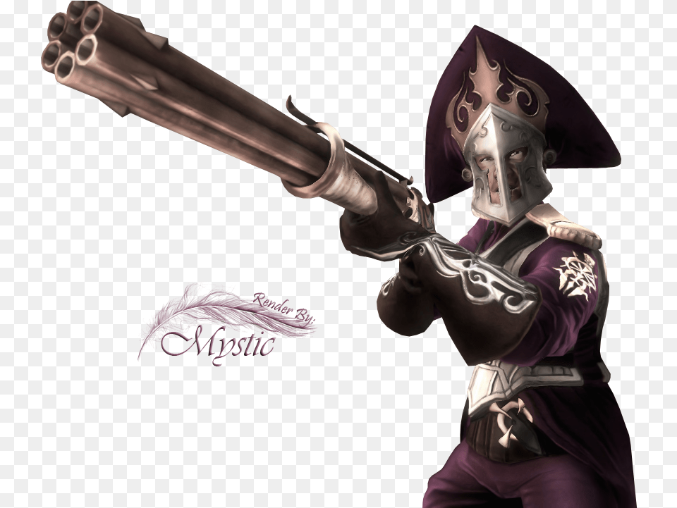 Fable 2 Turret Rifle, Baby, Person, Firearm, Weapon Free Png Download