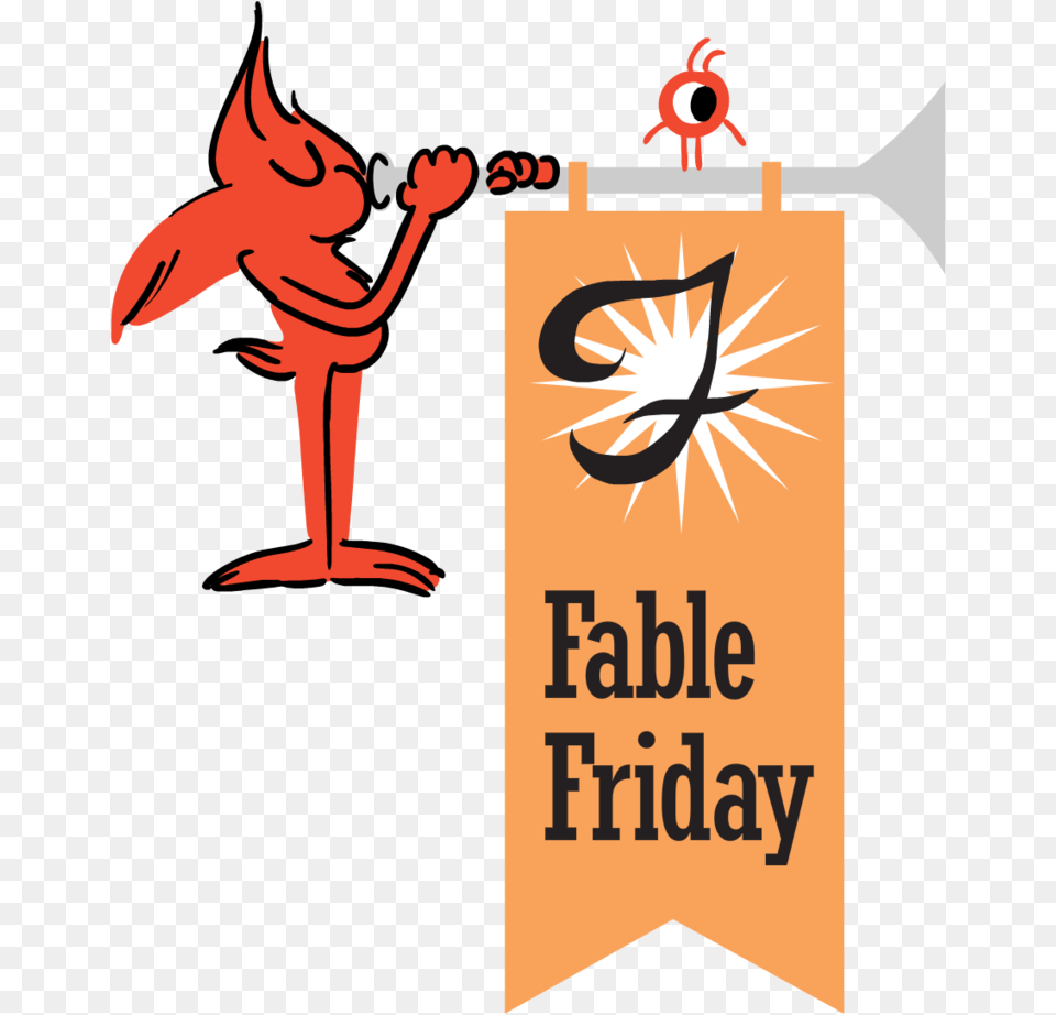 Fablevision Fablefriday Cartoon, Person, Advertisement, Poster Free Transparent Png