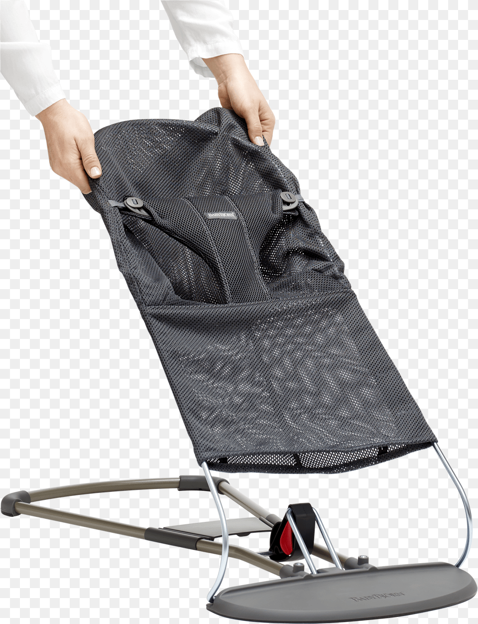 Fabric Seat For Bouncer Bliss In Anthracite Mesh Baby Bjrn Shezlong Chehol Tkan Kupit, Clothing, Coat, Stroller Png Image