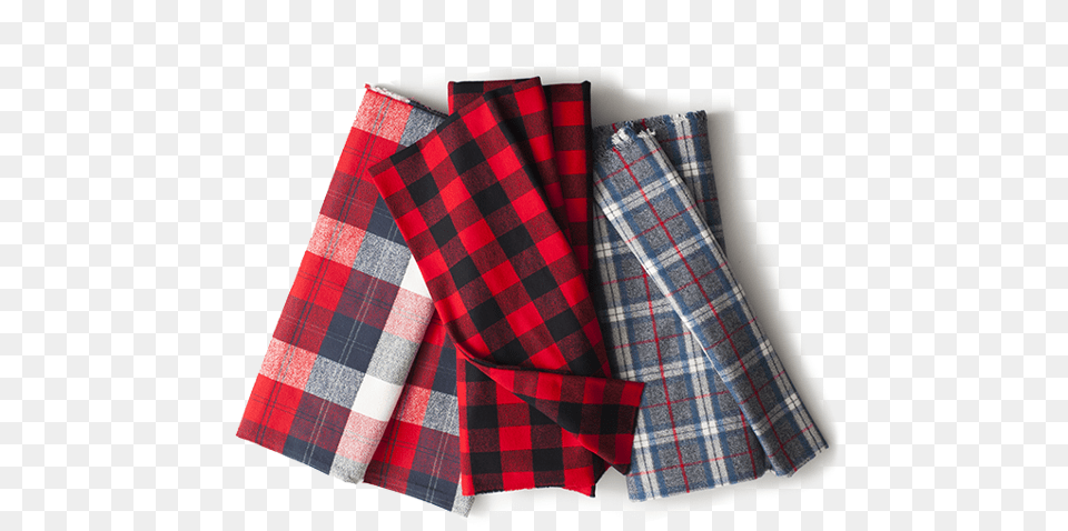 Fabric Sewing Clothes, Tartan, Clothing, Skirt Free Png Download