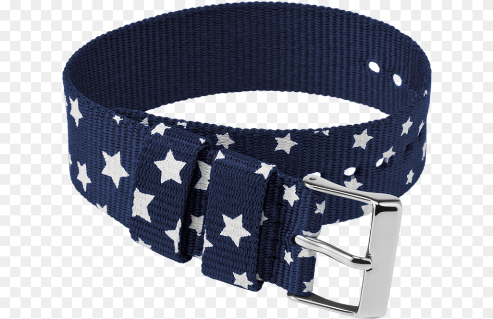 Fabric Single Layer Slip Thru Strap With Stars Belt, Accessories, Buckle, Canvas, Bag Free Transparent Png