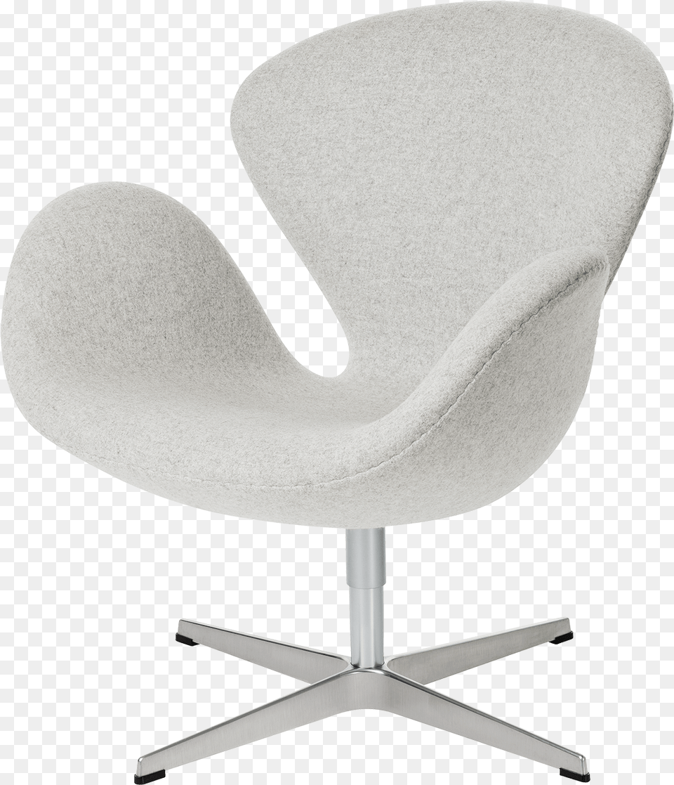 Fabric Swan Chair, Furniture, Armchair, Plywood, Wood Png